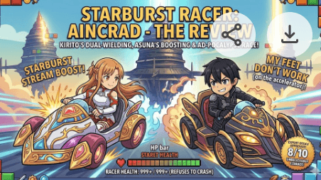 Starburst Racer: Aincrad
